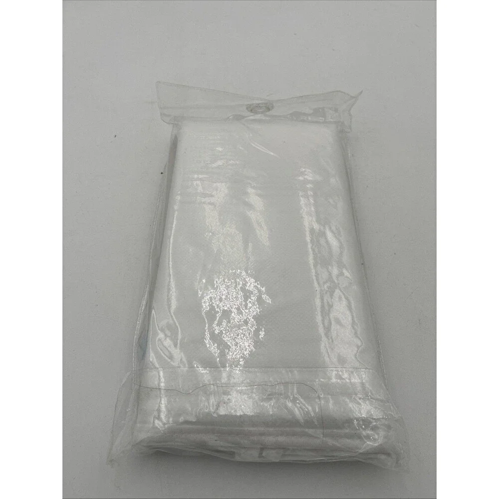 Interiors by Design Zipped Set of 2 Pillow Cases White Size 21x27 Inches Fabric